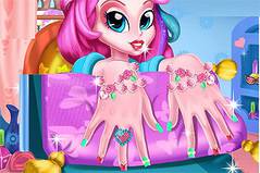 Маникюр Пинки Пай - Pinkie Pie Nail Spa